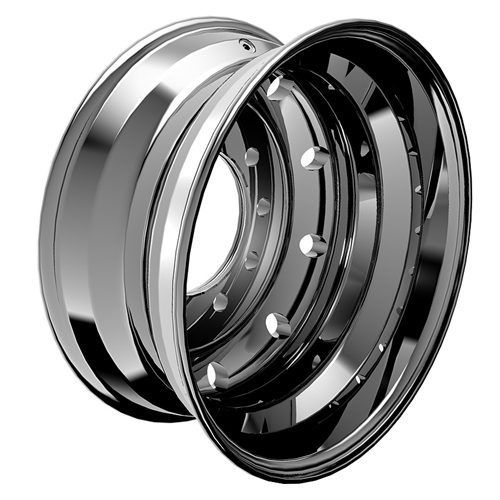 17.5″ x 6″ / 225PCD 26mm Machined Finished – Truck & Trailer Rims