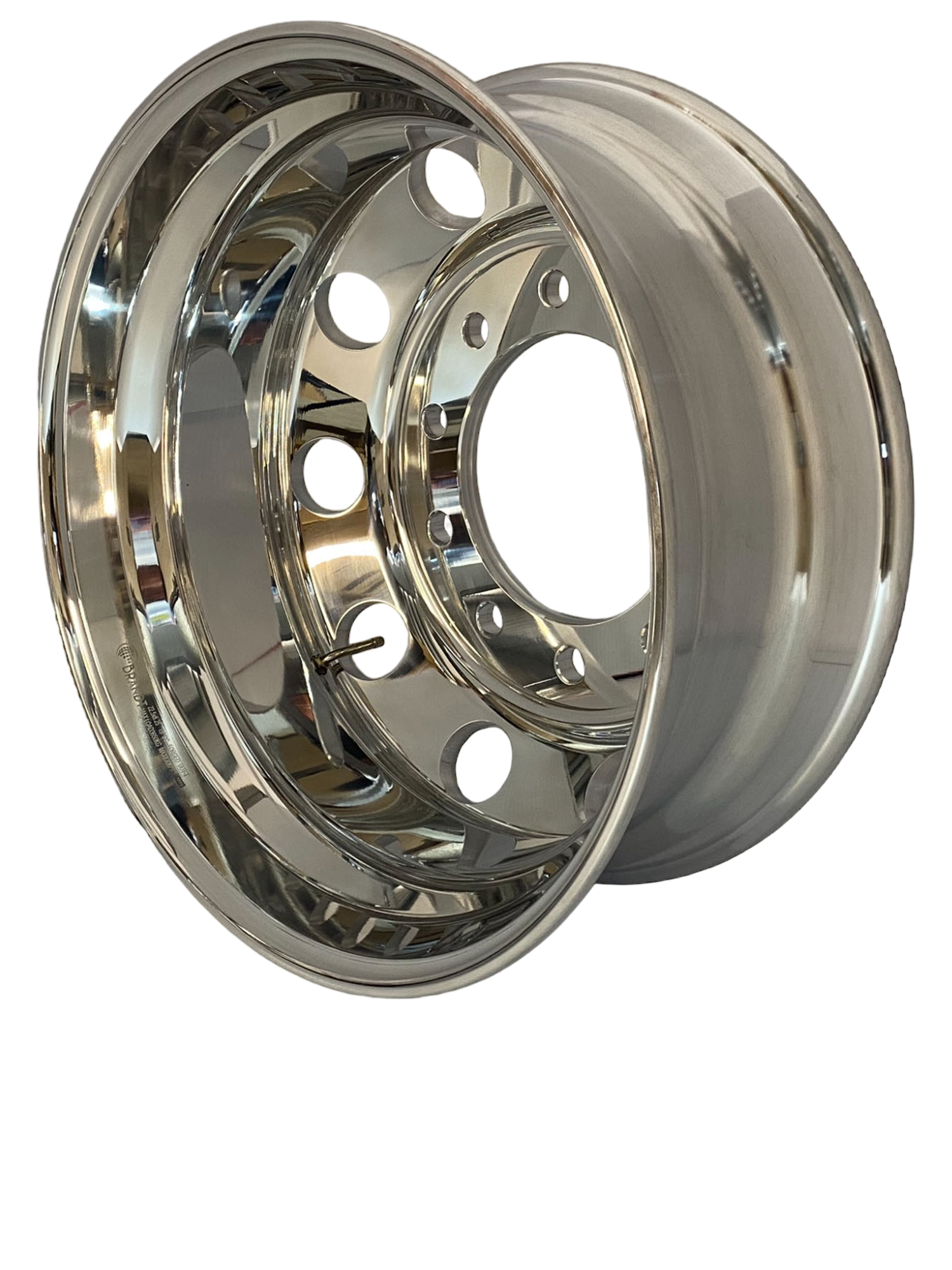 22.5 x 8.25 / 285PCD 10 holes 26mm Both Sides Polished