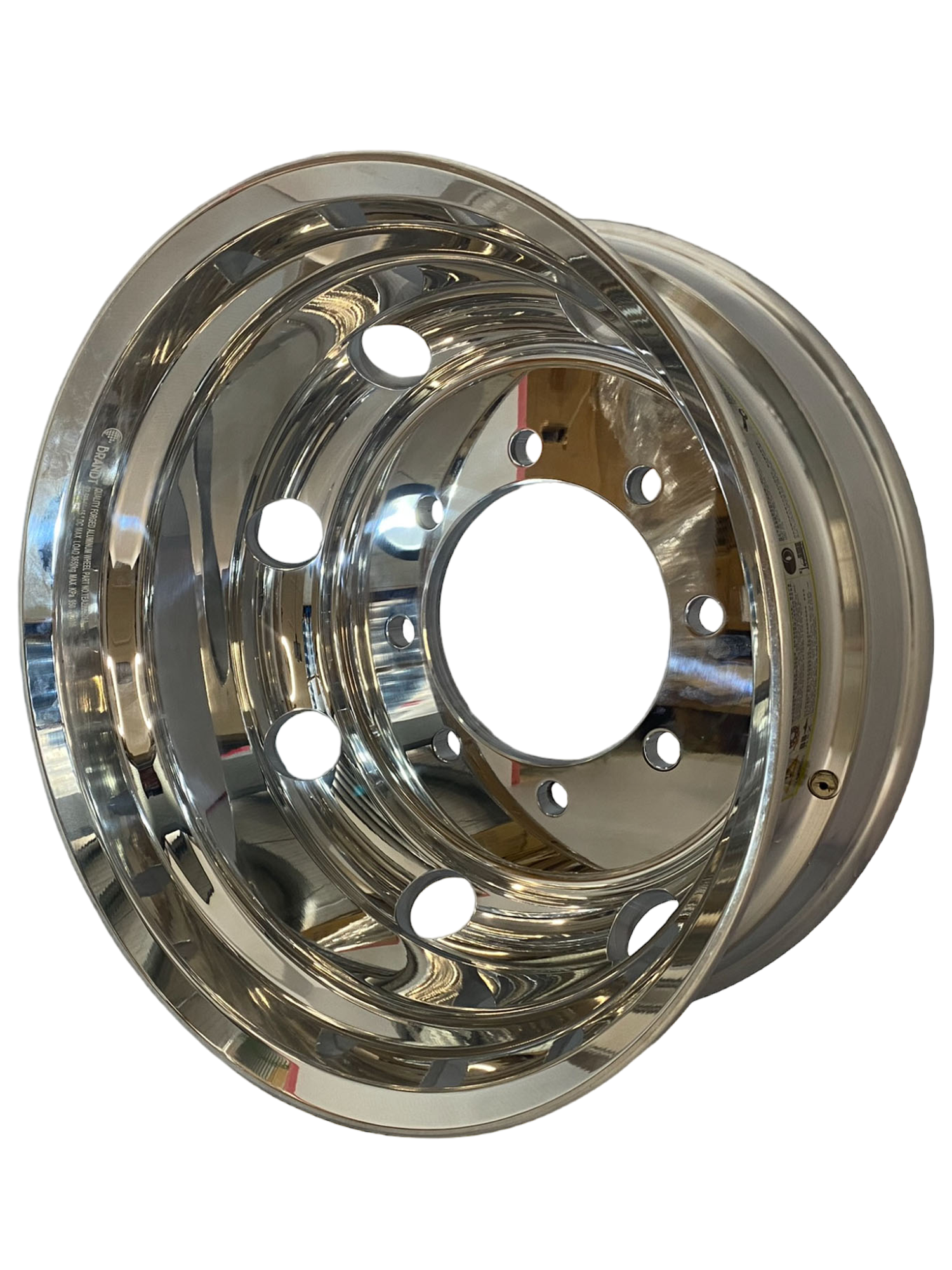 22.5 x 8.25 / 275PCD 8 holes 26mm Both Sides Polished