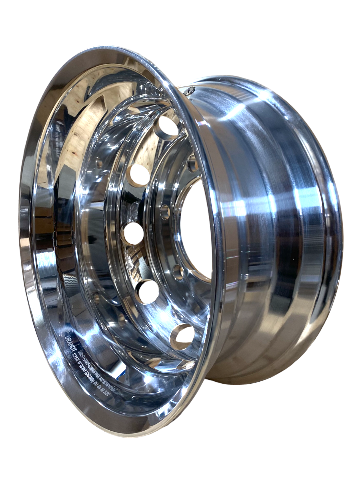 17.5 x 6.75 / 225PCD 6 holes 26mm Both Sides Polished