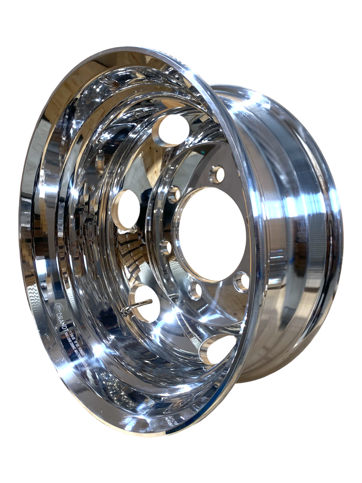 17.5 x 6.0 / 205PCD 6 holes 26mm Both Sides Polish