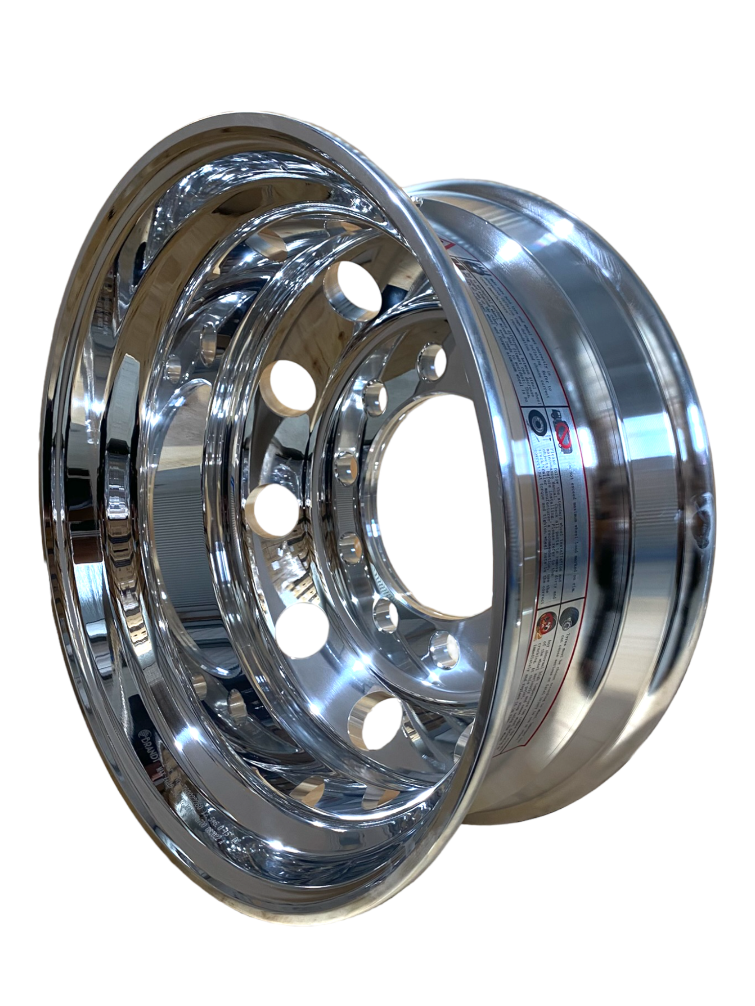 17.5 x 6 / 225PCD 10 holes 26mm Both Side Polished