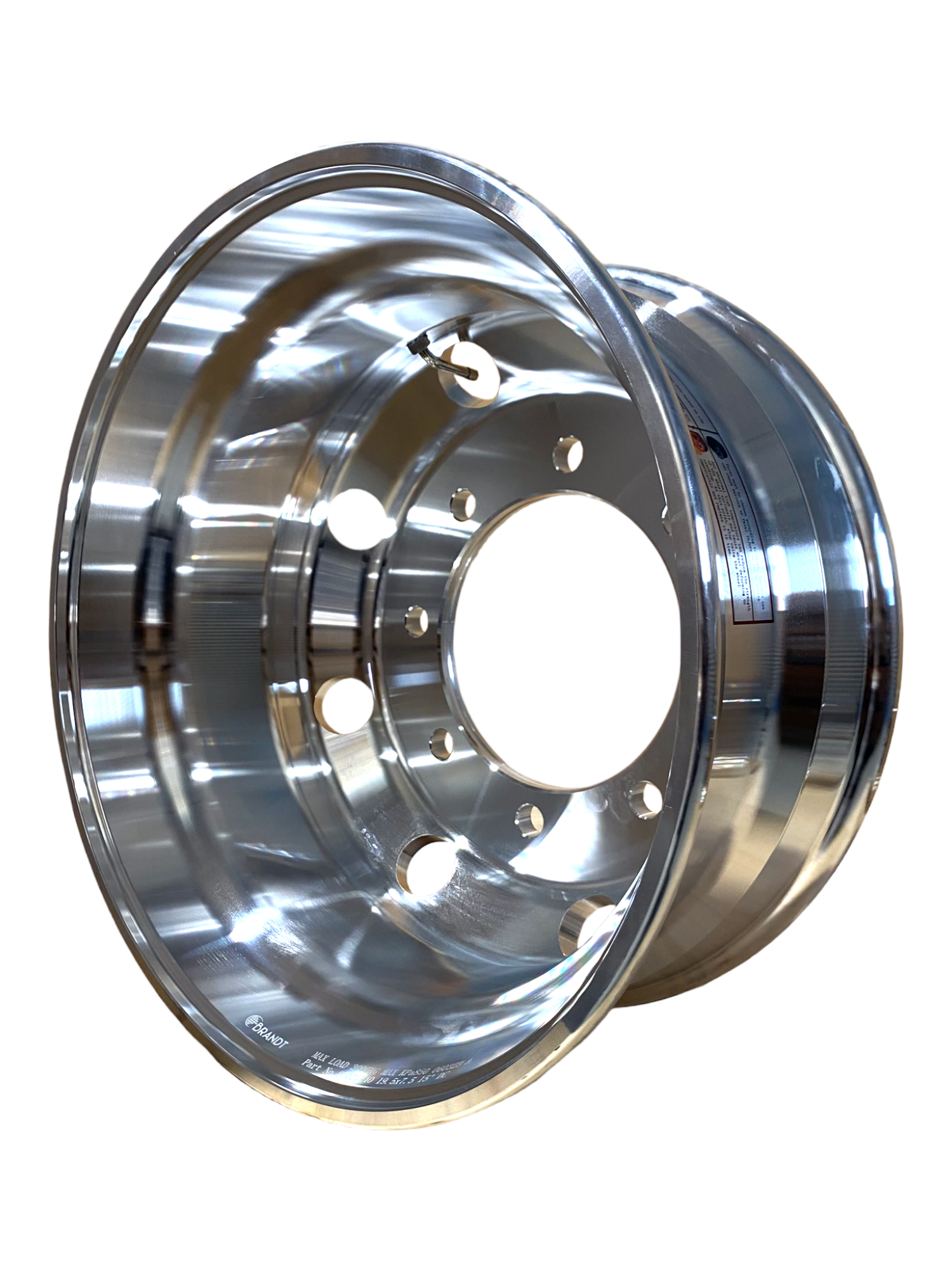 19.5 x 7.5 / 275PCD 8 holes 24mm Machined Finished