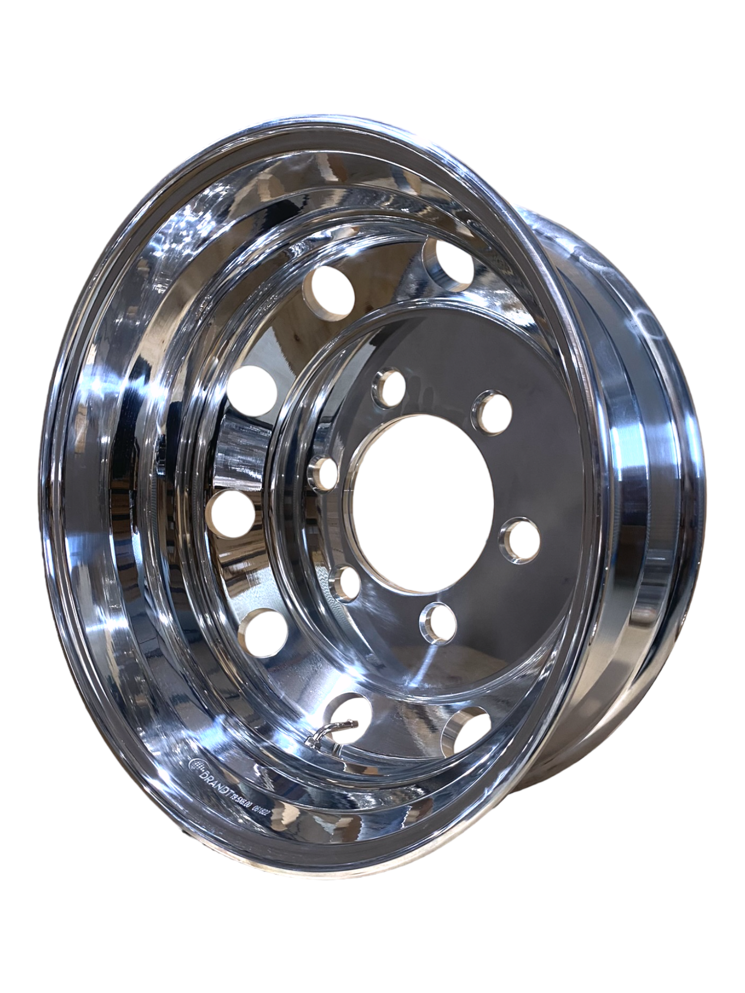 19.5 x 6 / 222.5PCD 6 holes 'Budd' 32mm Both Sides Polished