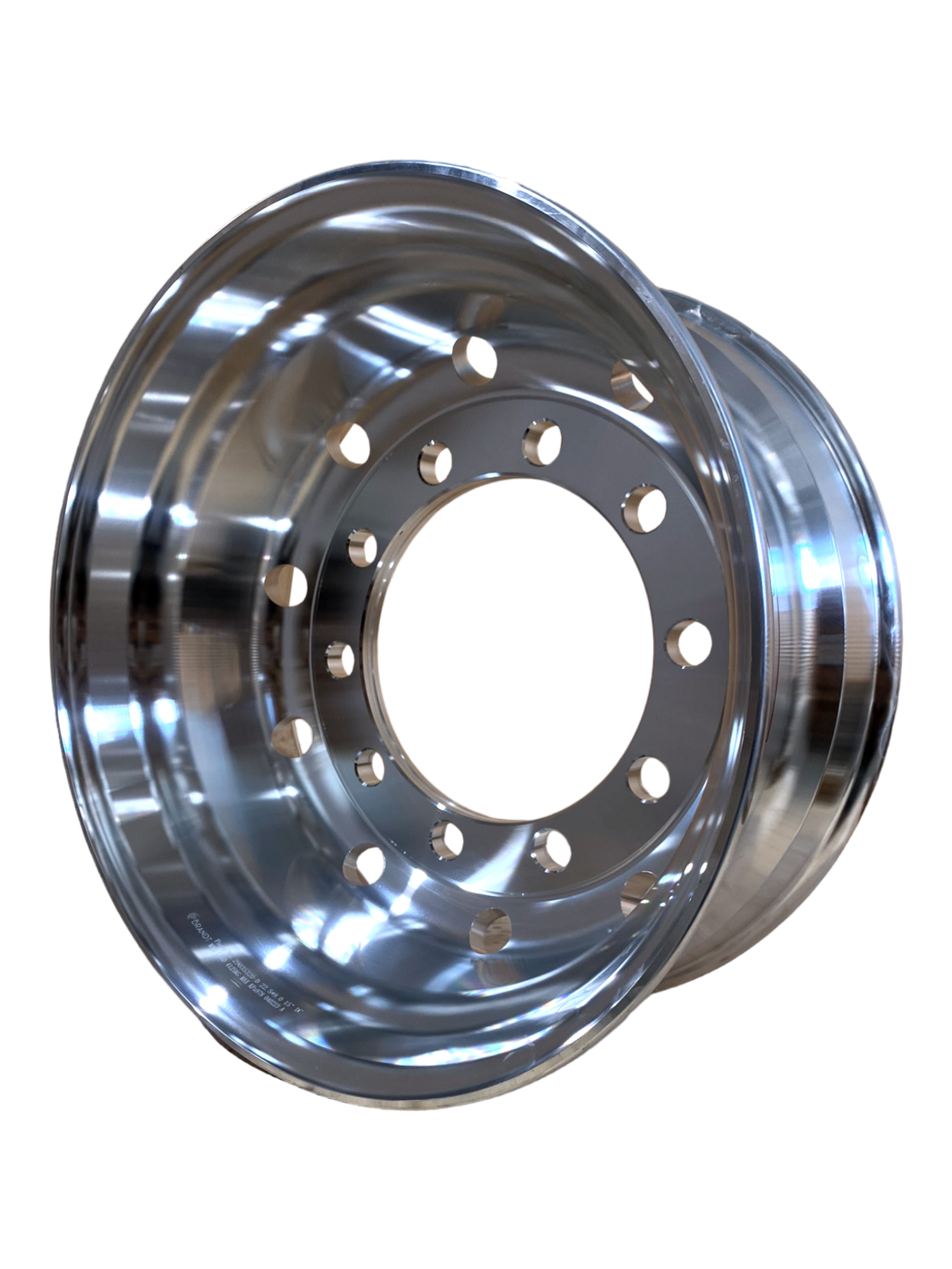 22.5 x 9 / 335PCD 10 holes 32mm Outside Polished