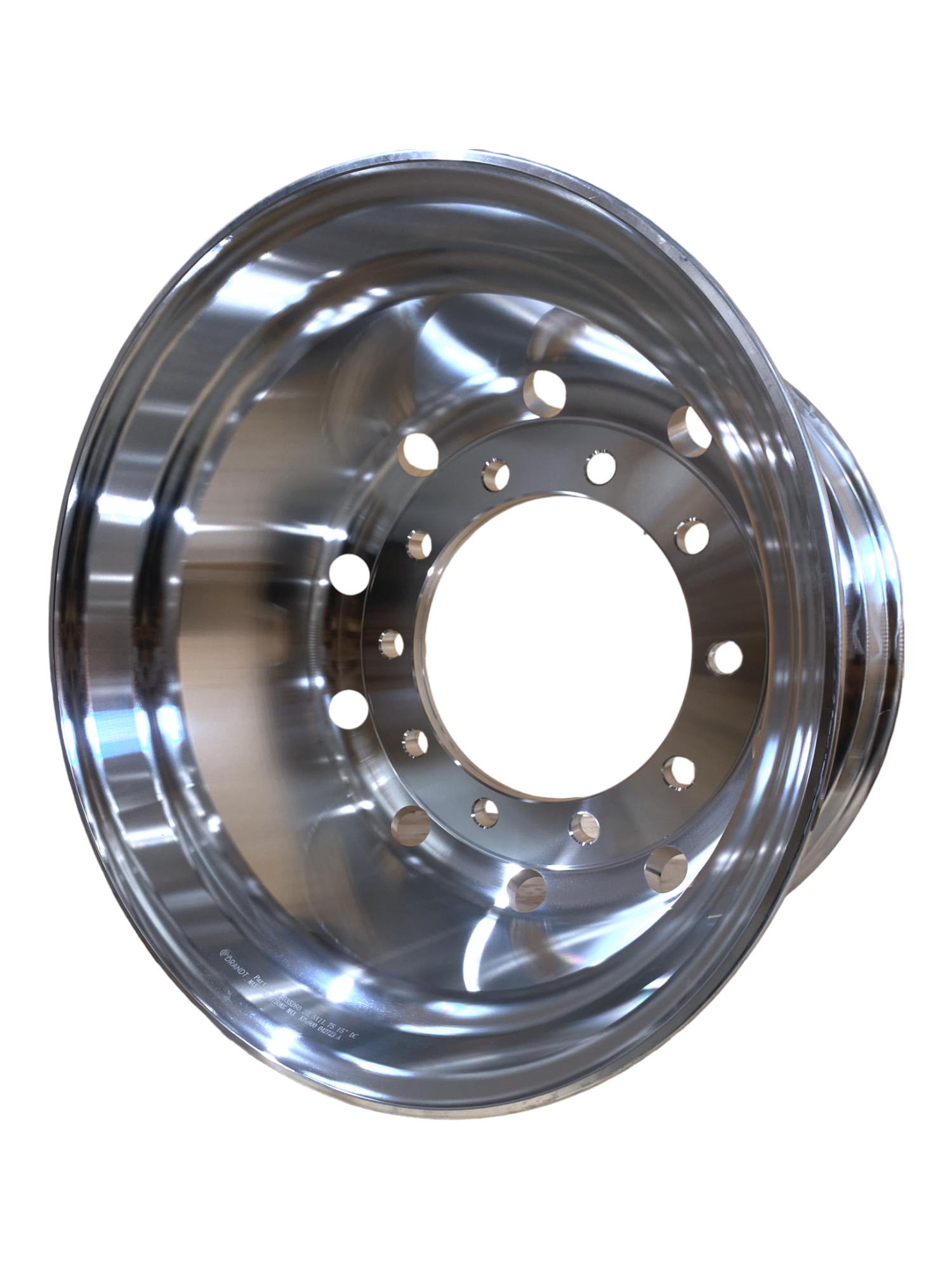 22.5 x 11.75 / 335PCD 10 holes 26mm Steerer Outside Polished