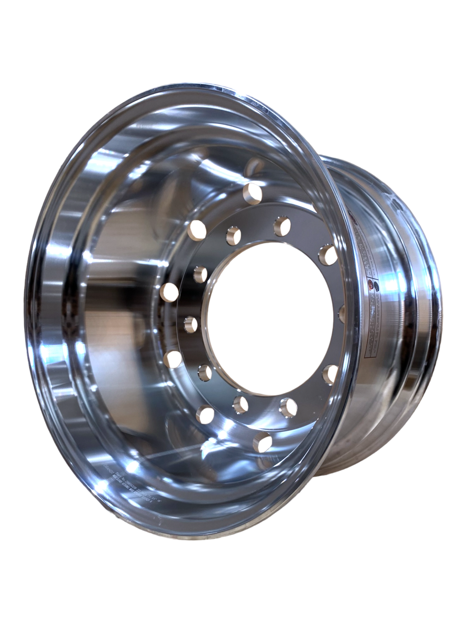22.5 x 11.75 / 335PCD 10 holes 32mm Steerer Outside Polished